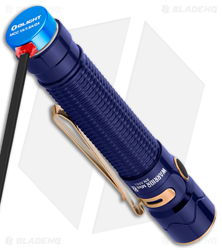 Olight Warrior Mini 2 Flashlight LE | Regal Blue - Blade HQ