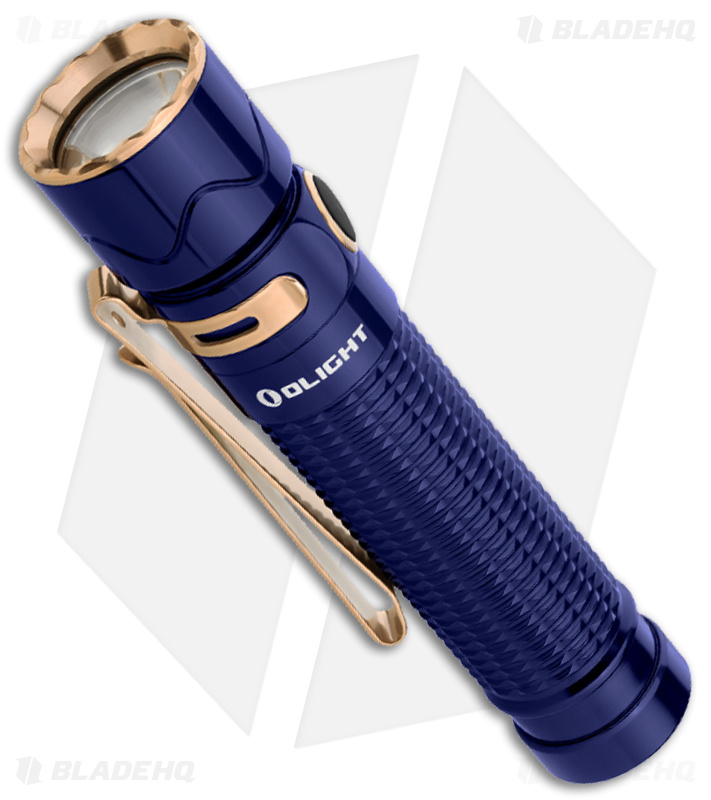 Olight Warrior Mini 2 Flashlight LE | Regal Blue - Blade HQ