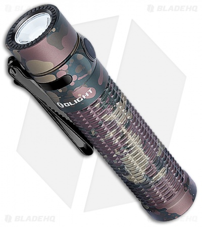 Olight Warrior Mini Rechargeable Flashlight Limited Edition Camo (1500 Lumens)