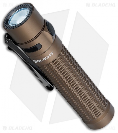 Olight Warrior Mini Rechargeable Flashlight Desert Tan (1500 Lumens)