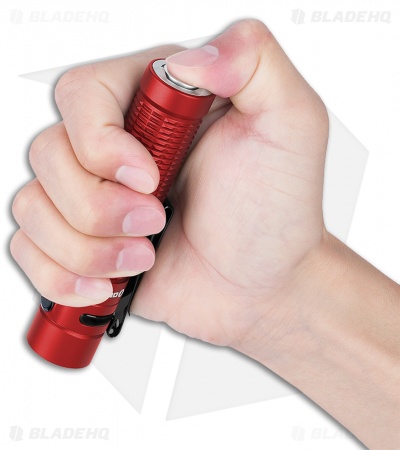 Olight Warrior Mini Limited Edition Rechargeable Red Flashlight (1500 Lumens)