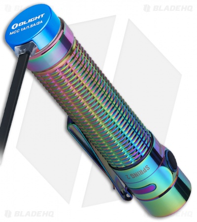Olight Warrior Mini Limited Edition Spring 2 Flashlight Spectrum