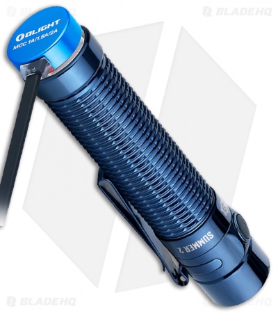 Olight Warrior Mini Limited Edition Summer 2 Blue Titanium (1500 Lumens)