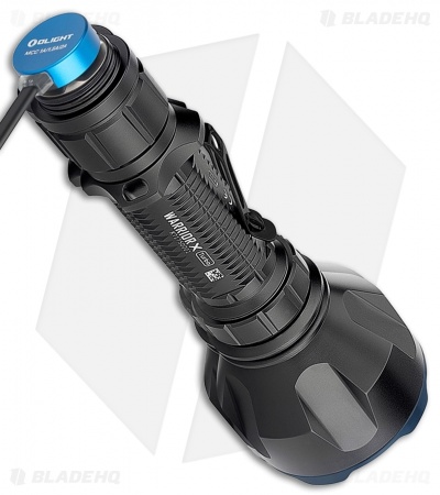 Olight Warrior X Turbo Tactical Flashlight Black Aluminum (1100