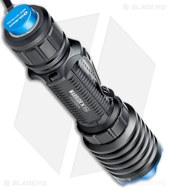 Olight Warrior X Pro Flashlight Black (2100 Lumens) - Blade HQ