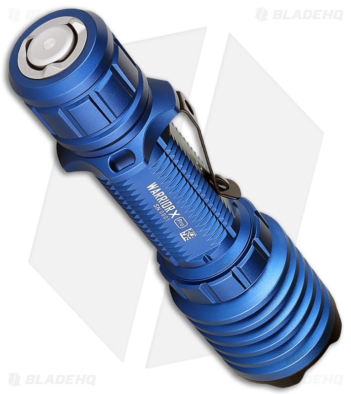 Olight Warrior X Pro Flashlight Blue (2100 Lumens) - Blade HQ