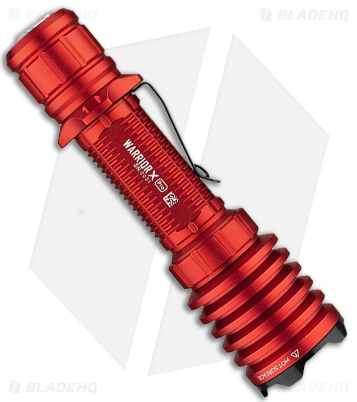 Olight Warrior X Pro Flashlight Red (2100 Lumens) - Blade HQ