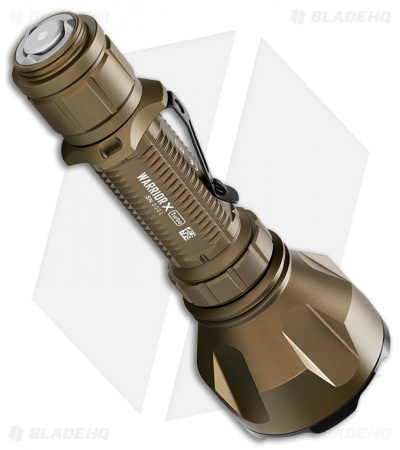 Olight Warrior X Turbo Tactical Flashlight Limited Edition Desert Tan 
