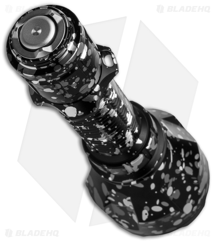 Olight Warrior X Turbo Tactical Flashlight Gray Camo Aluminum