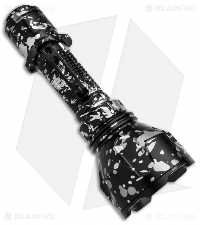 Olight Warrior X Turbo Tactical Flashlight Gray Camo Aluminum (1100)