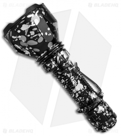 Olight Warrior X Turbo Tactical Flashlight Gray Camo Aluminum (1100)