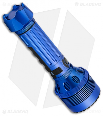 Olight X9R Marauder Flashlight + X9R Cell Blue Aluminum (25,000 Lumens) 