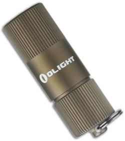 Olight i1R 2 EOS  Rechargeable LED Keychain Flashlight Desert Tan (150 Lumens)