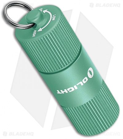 Olight i1R 2 EOS Rechargeable LED Keychain Flashlight Mint Green (150 Lumens)
