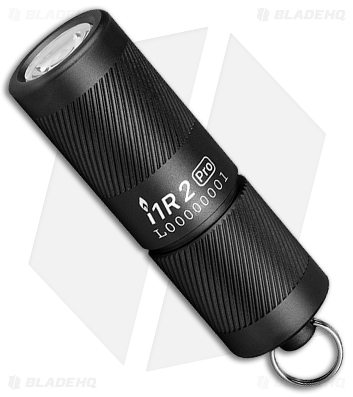 Olight i1R 2 Pro - Rechargeable Keychain Flashlight | Black | Blade HQ