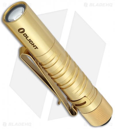Olight I3T EOS-CU Brass Flashlight | 190 Lumens | Blade HQ