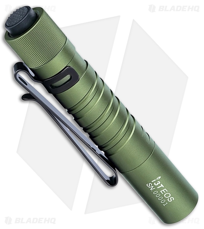 Olight I3T EOS OD Green Flashlight | 180 Lumens | Blade HQ