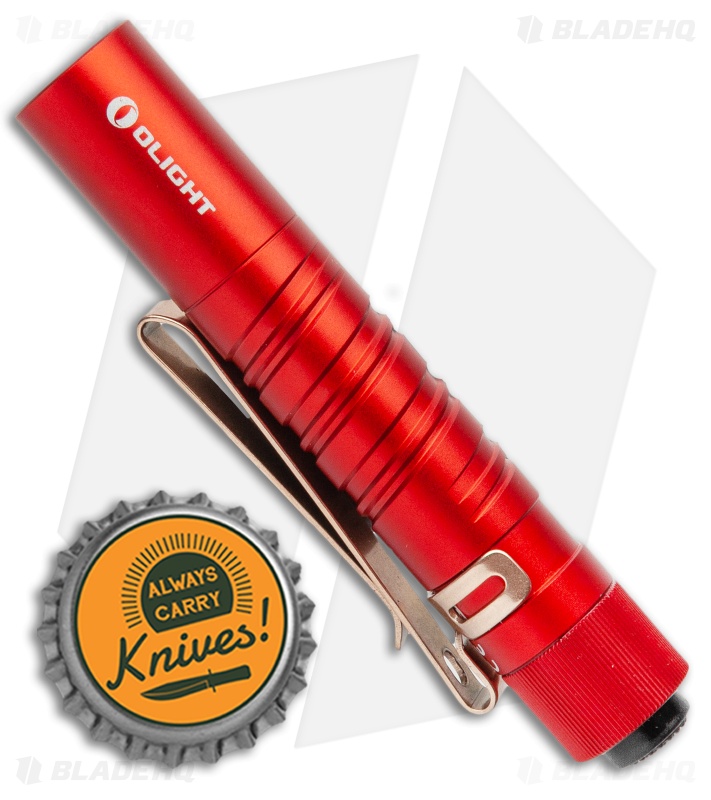 Olight I3T EOS Red Flashlight | 180 Lumens | Blade HQ