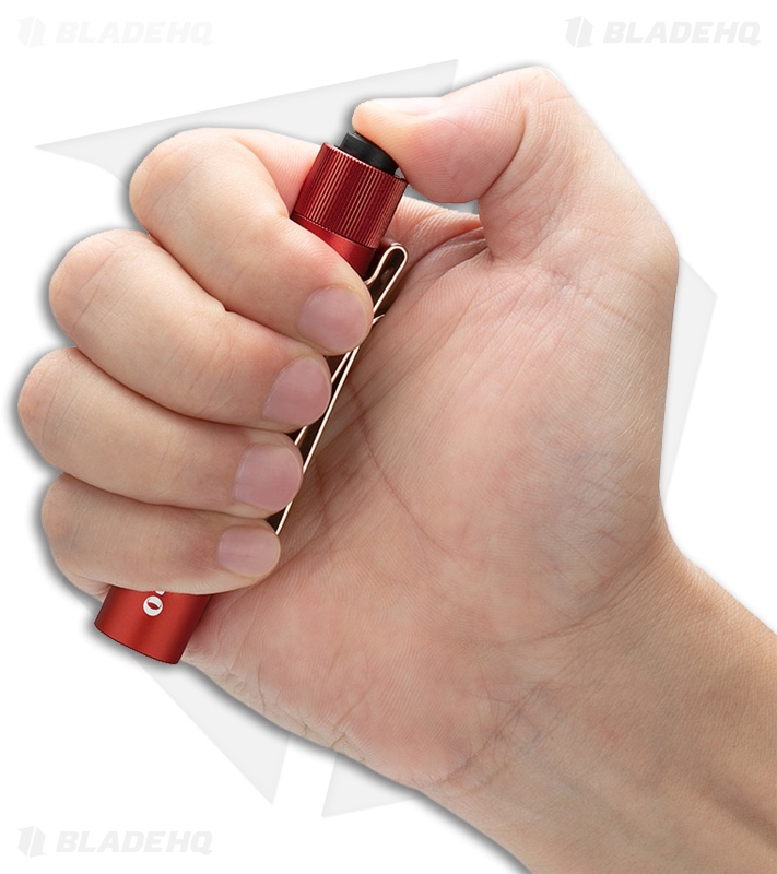 Olight I3T EOS Red Flashlight | 180 Lumens | Blade HQ