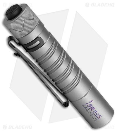 Olight i5R EOS Limited Edition Titanium Flashlight (350 Lumens)