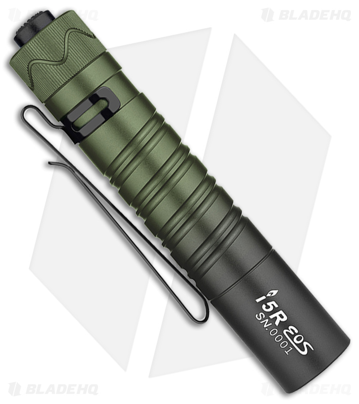 Olight i5R EOS EDC Rechargeable LED Flashlight, Neon Green