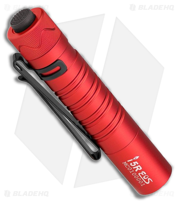 Olight i5R Flashlight Red (350 Lumens) - Blade HQ