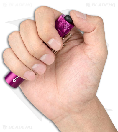 Olight i5R EOS Rechargeable Flashlight Plum Aluminum (350 Lumens)
