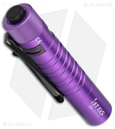 Olight i5T EOS Limited Edition Purple Flashlight (300 Lumens)