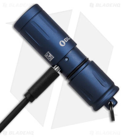 Olight iXV Rechargeable LED Flashlight Coral Blue - Blade HQ