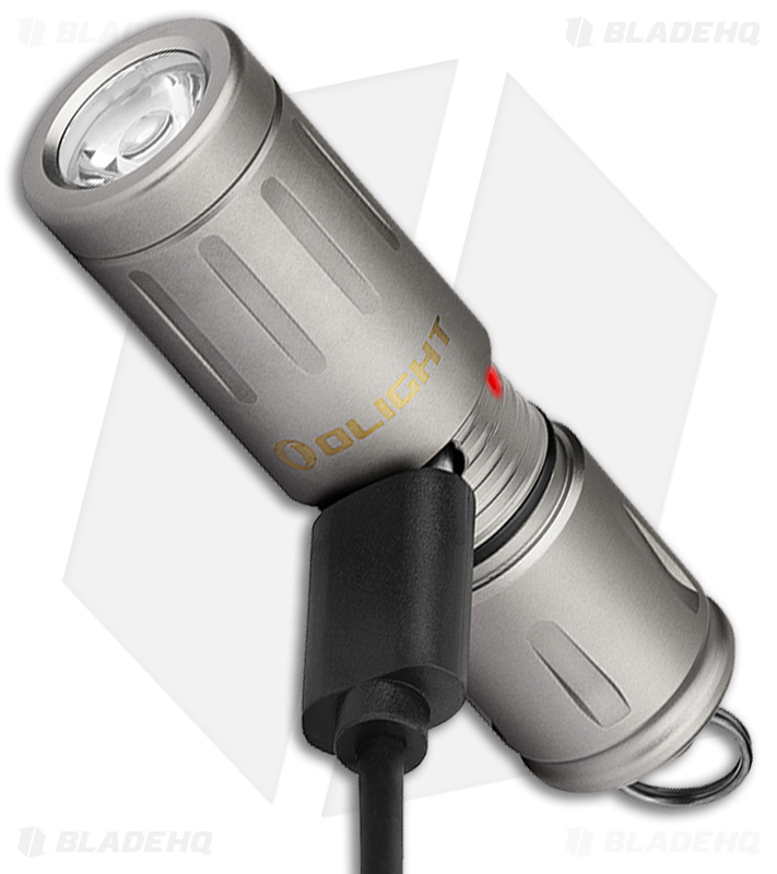 Olight iXV Ti Rechargeable LED Keychain Light - Blade HQ