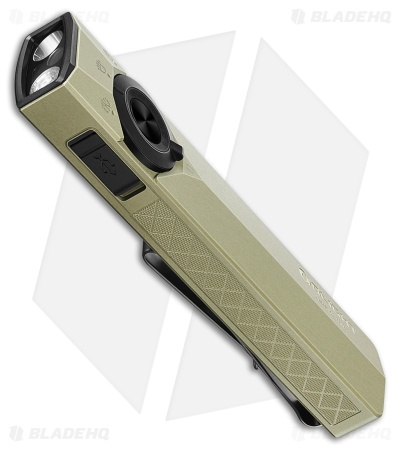 Olight ArkPro Ultra 3R Rechargeable Olive Green Flashlight (1,700 Lumens CW)