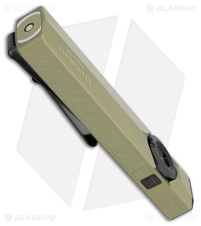 Olight ArkPro Ultra 3R Rechargeable Olive Green Flashlight (1,700 Lumens CW)