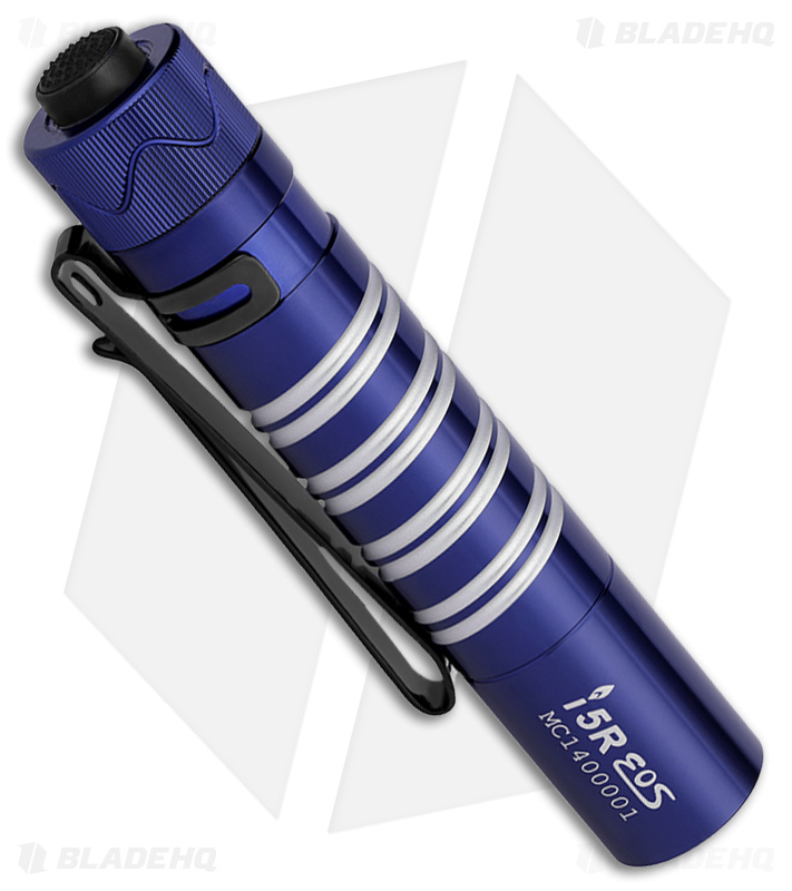 OLIGHT (オーライト) i5R EOS ブルー Olight i5R EOS Flashlight Regal Blue (285 Lumens) - Blade HQ