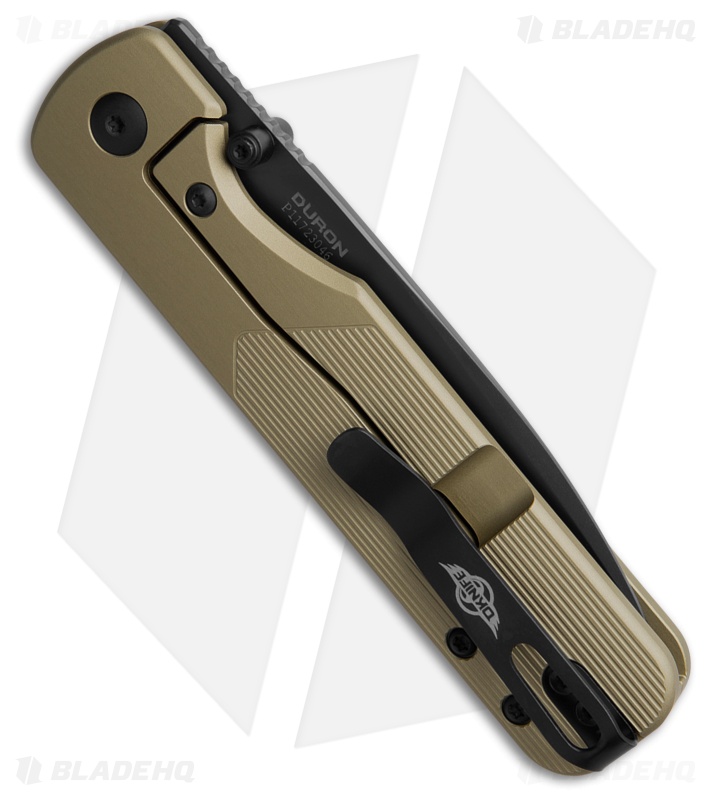 Olight Oknife Duron Knife Olive Green Al Black PVD