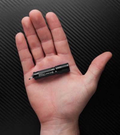 Olight i3E EOS Mono-Output Flashlight Luxeon LED Black (90 Lumens)