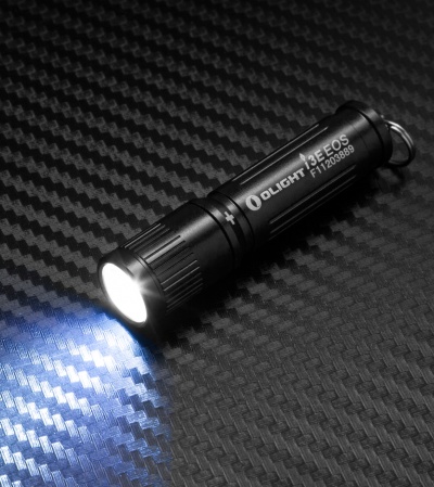 Olight i3E EOS Mono-Output Flashlight Luxeon LED Black (90 Lumens)
