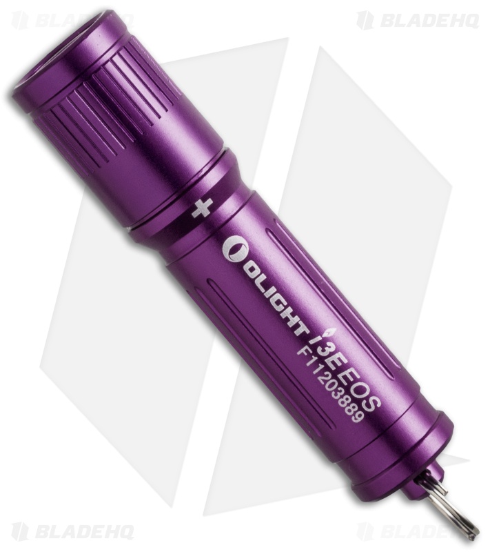 Olight i3E EOS MonoOutput Flashlight Luxeon LED Purple (90 Lumens