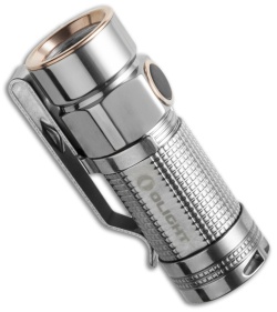 Olight S1-Ti Baton Polished Titanium Flashlight Cree XM-L2 LED