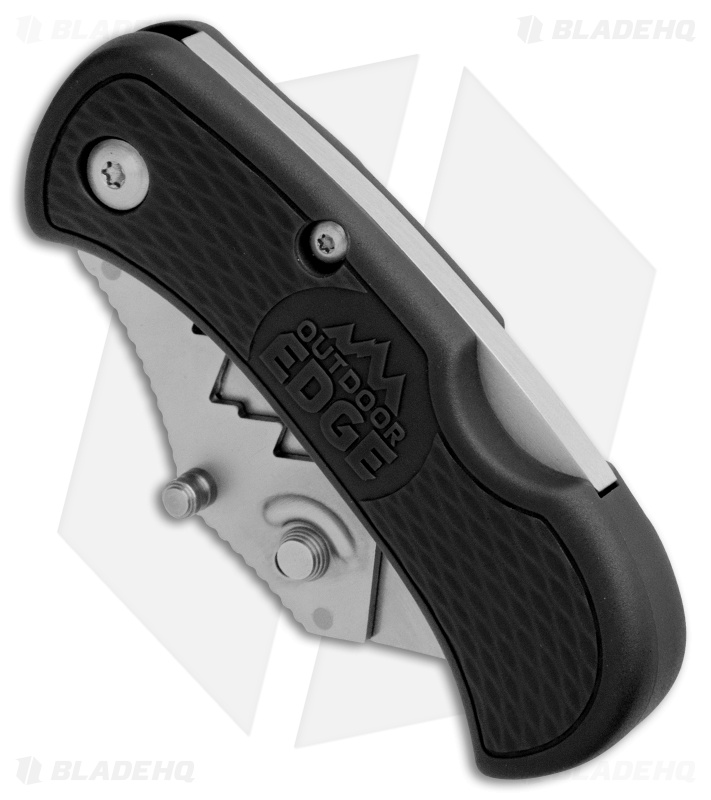 Outdoor Edge Box Opening Assistant Razor Blade (Black) BOK-20C