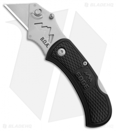 Outdoor Edge Box Opening Assistant Razor Blade (Black) BOK-20C