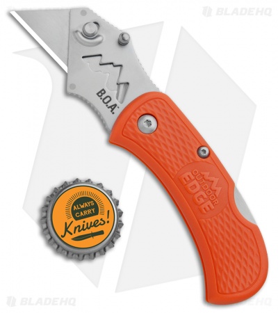 Outdoor Edge Box Opening Assistant Razor Blade (Orange) BOB-10C