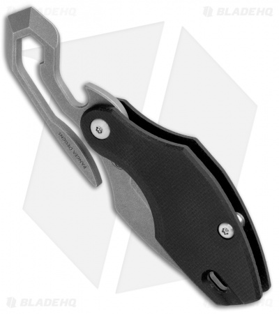 Pangea Designs Prylobite Friction Folder knife Multi Tool Black G10 
