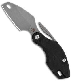 Pangea Designs Prylobite Friction Folder knife Multi Tool Black G10 