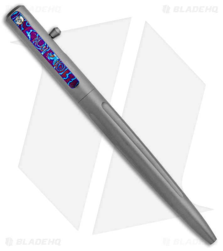 Pena Titanium Pen Moku-Ti Clip (Gray)