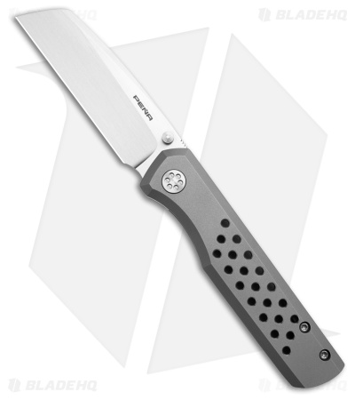 Enrique Pena Custom Luxe Frame Lock Knife Titanium (3.5" Satin)