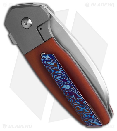 Enrique Pena Custom Orcuh Frame Lock Knife Ti Paper Micarta (3.5" Satin)