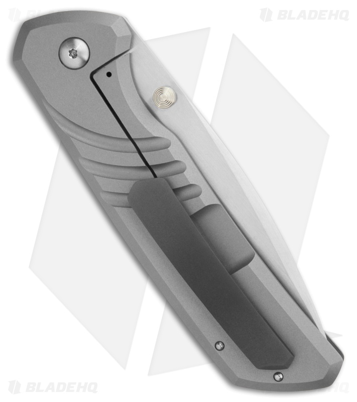 Pena Knives La Sofia Frame Lock Knife Titanium (3.5" Satin)