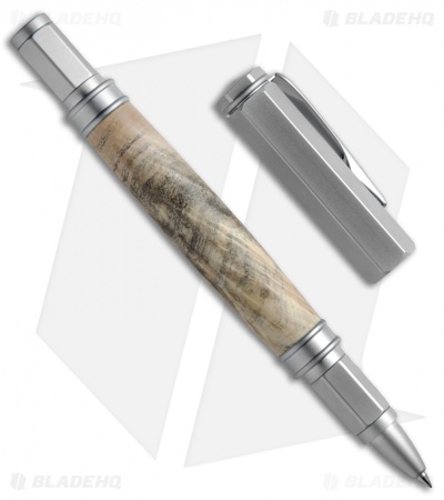 Penrod Garage Custom Buckeye Burl Pen w/ Lanyard Bead 