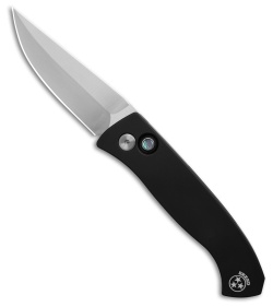 Pro-Tech Brend Automatic Knife Black Aluminum (3.1" Satin)