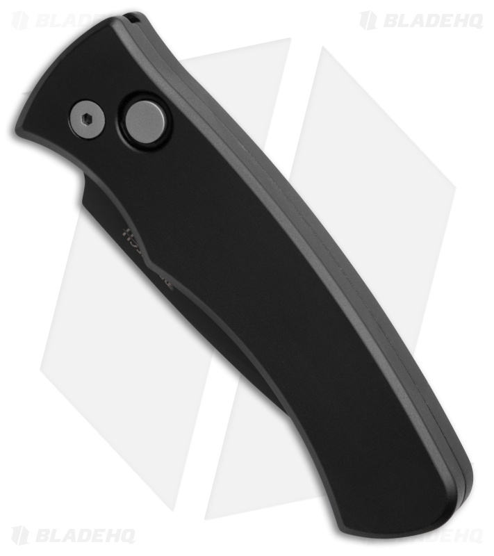 Pro-Tech Duke 2 Automatic Knife Black Aluminum (2.7" DLC MagnaCut)